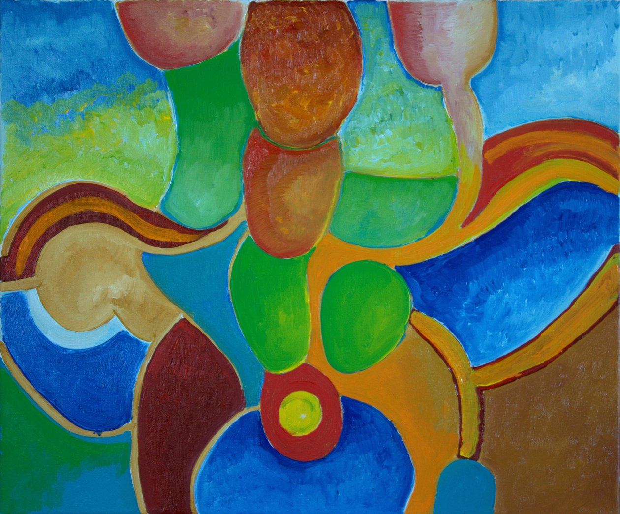 Tamerlan, 2009 (olie på lærred) af Jan Groneberg