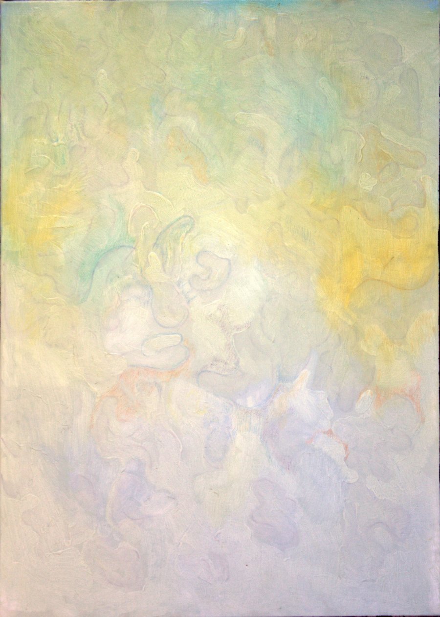 Very Thick Fog, 2009 (olie på lærred) af Jan Groneberg