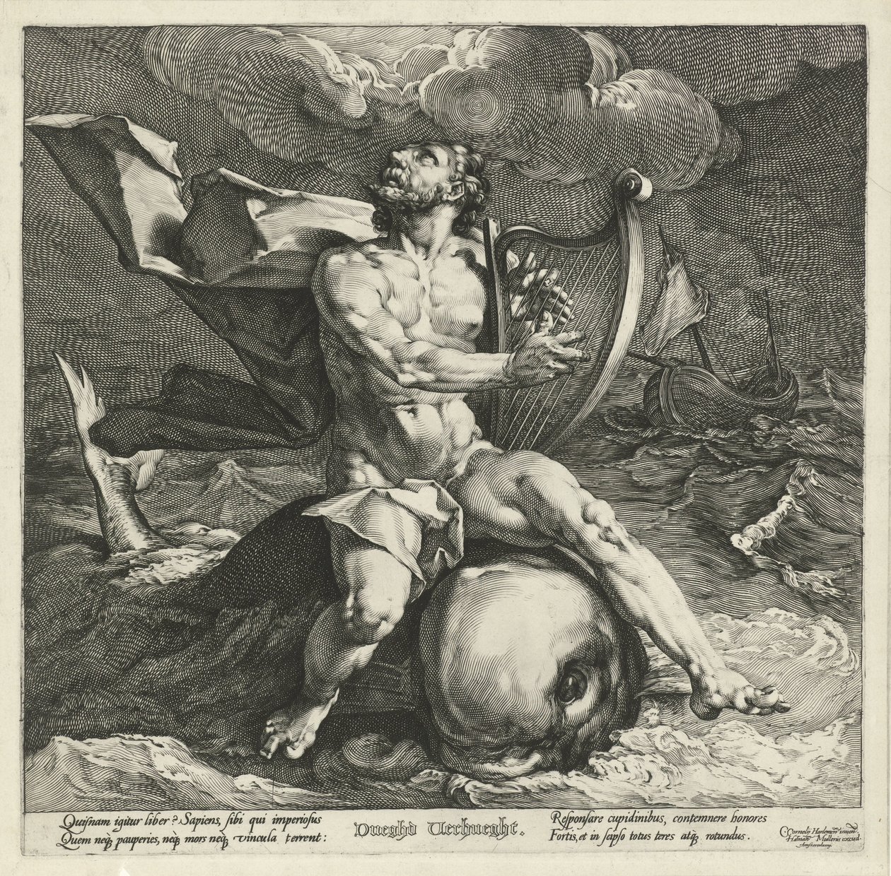 Arion på delfinen af Jan Harmensz. Muller