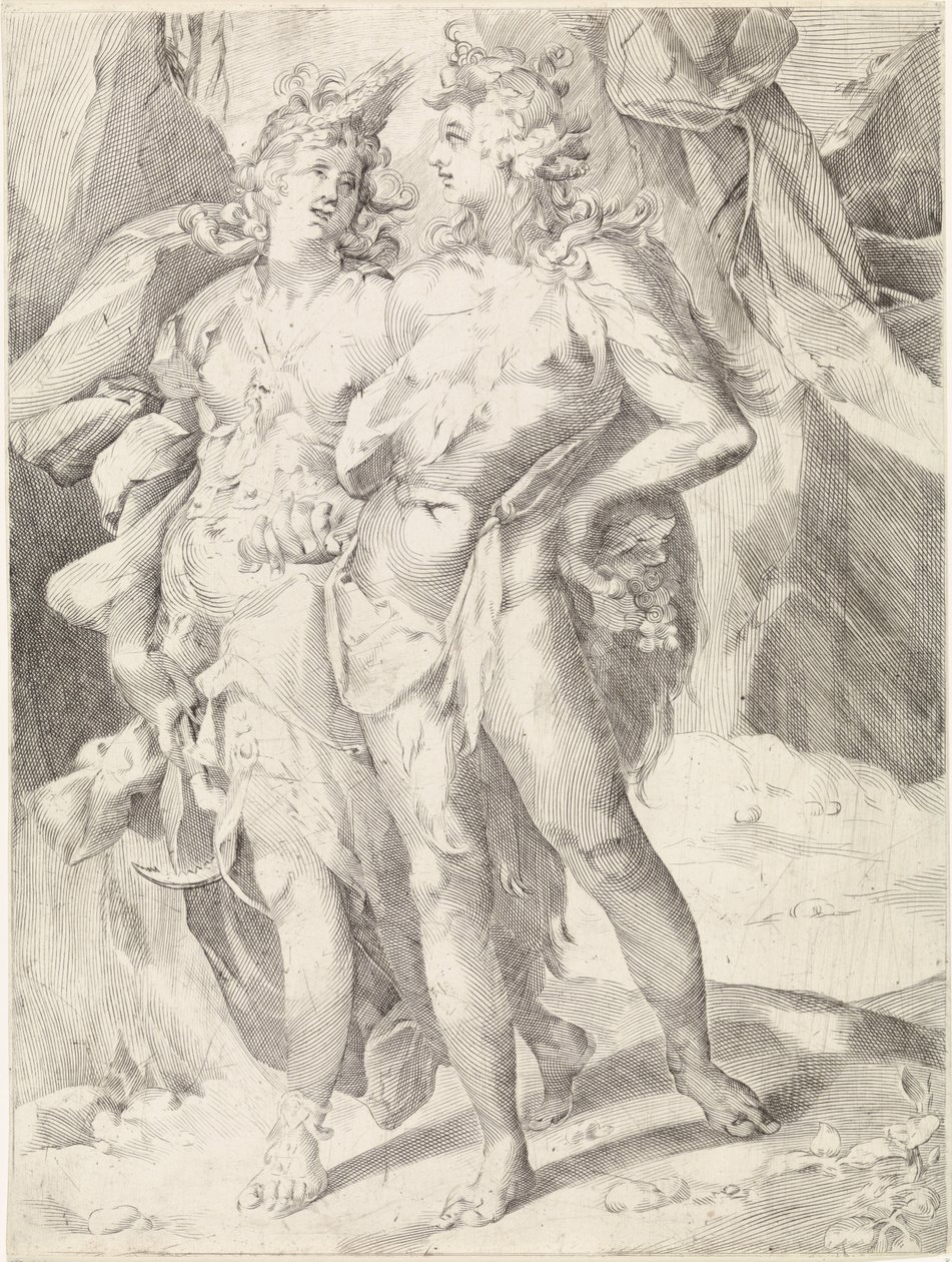 Ceres en Bacchus af Jan Harmensz. Muller