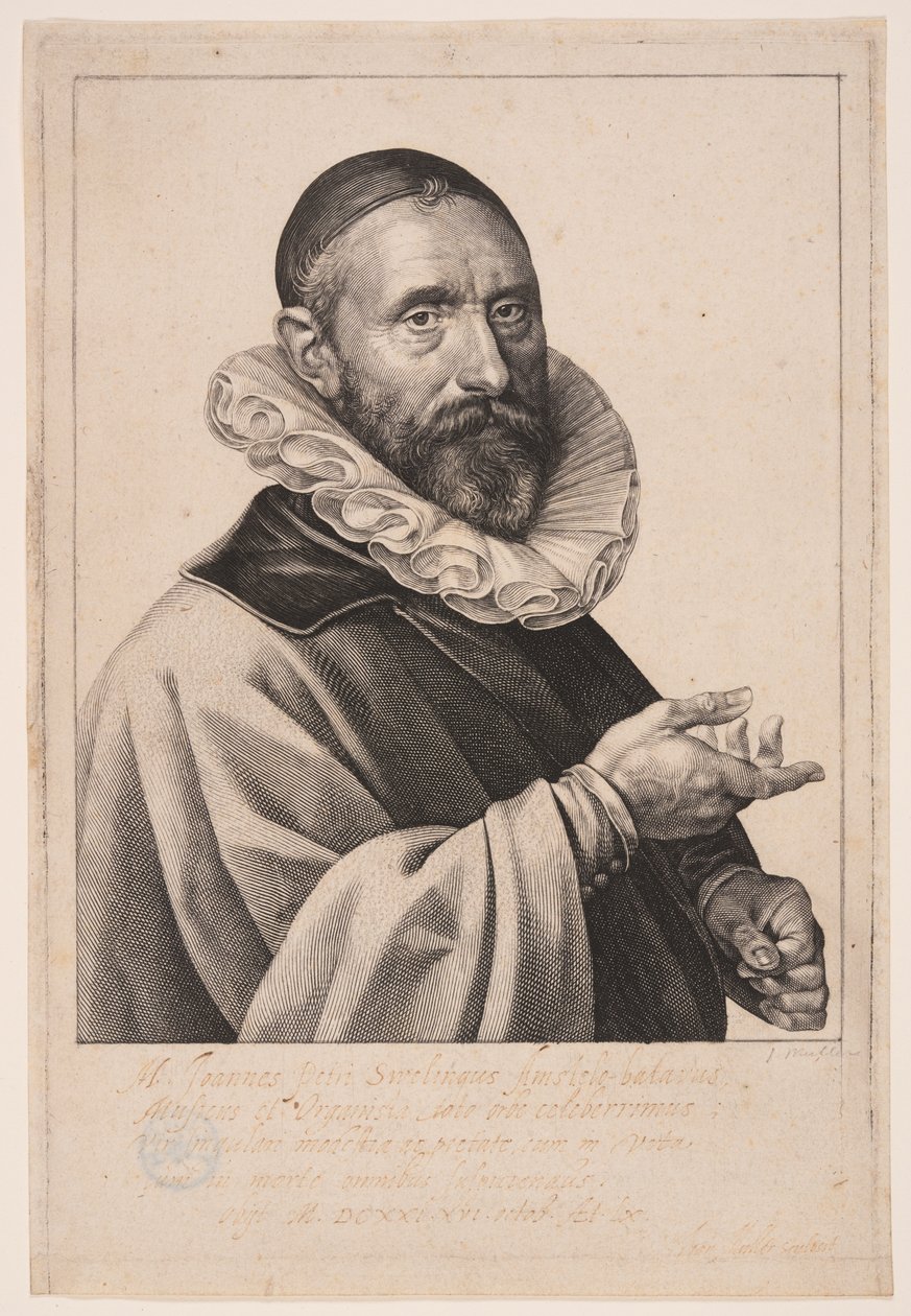 Jan Pietersz. Sweelinck, organist og komponist i Amsterdam af Jan Harmensz. Muller