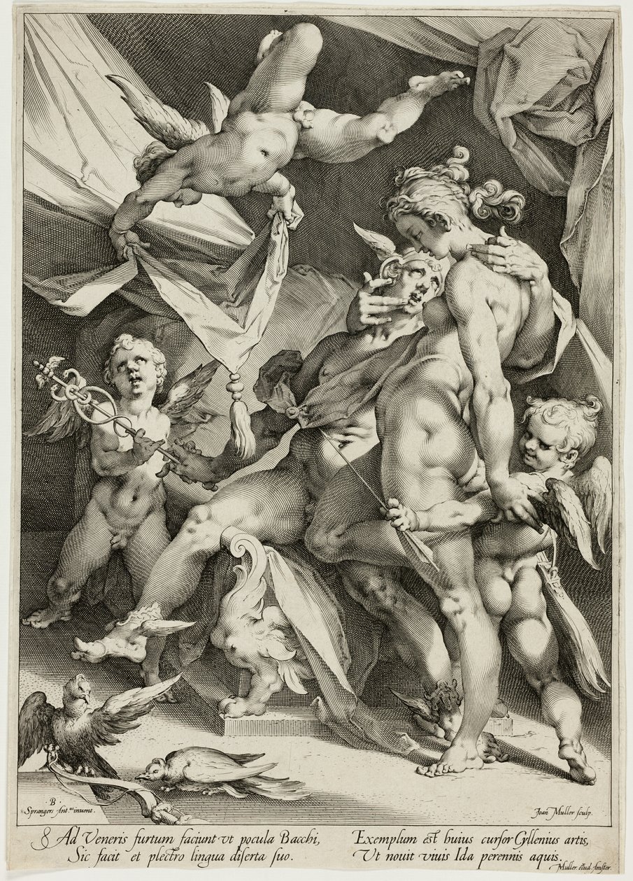 Venus og Merkur af Jan Harmensz. Muller