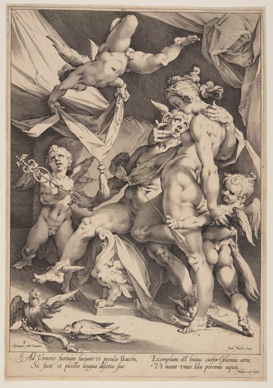 Venus og Merkur af Jan Harmensz. Muller