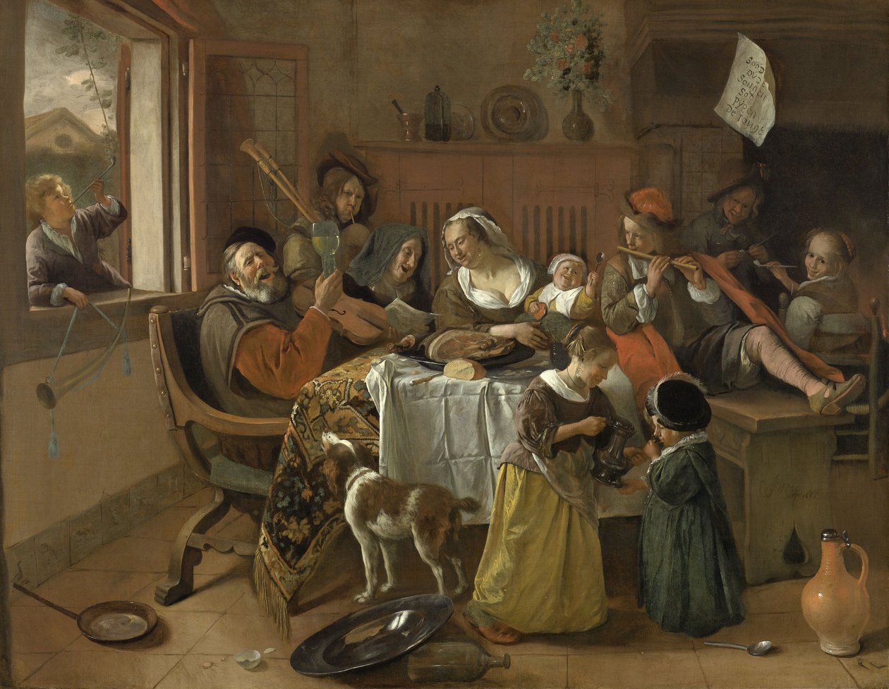 Den glade familie af Jan Havicksz. Steen