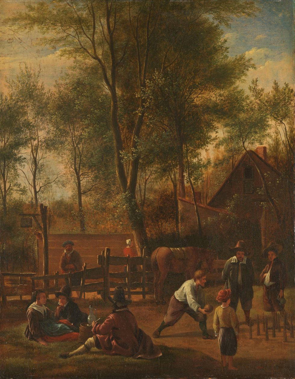 Bowlingspillerne af Jan Havicksz. Steen