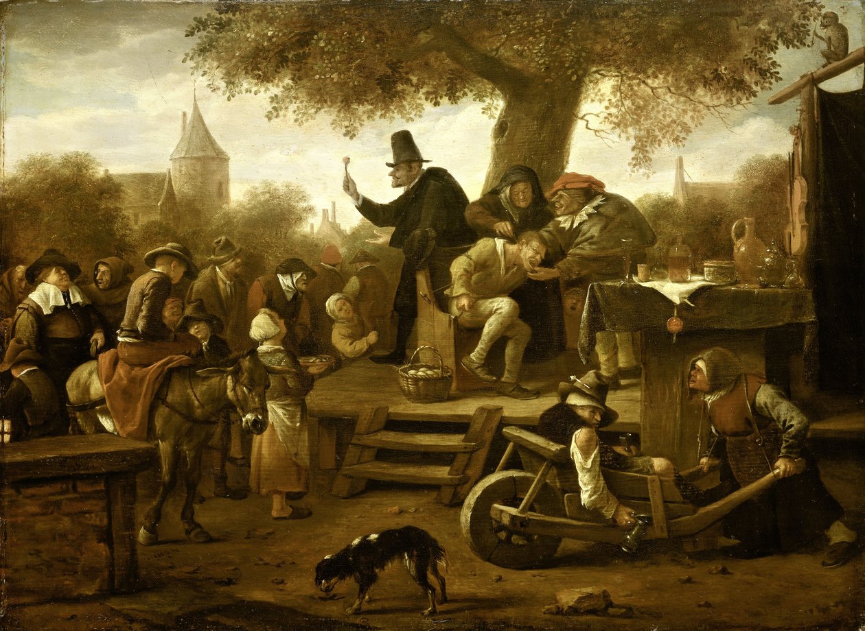 Kvaksalveren af Jan Havicksz. Steen