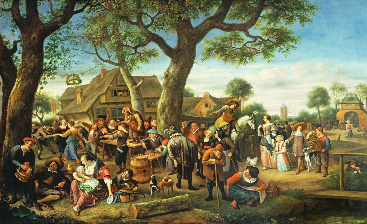 Messen i Warmond af Jan Havickszoon Steen