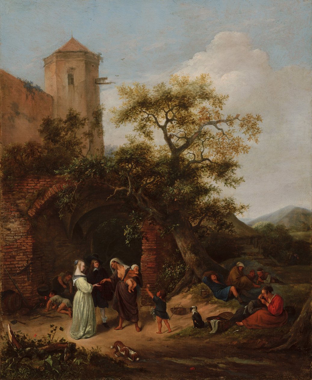 Spåkonen, ca. 1650-1654 af Jan Havickszoon Steen