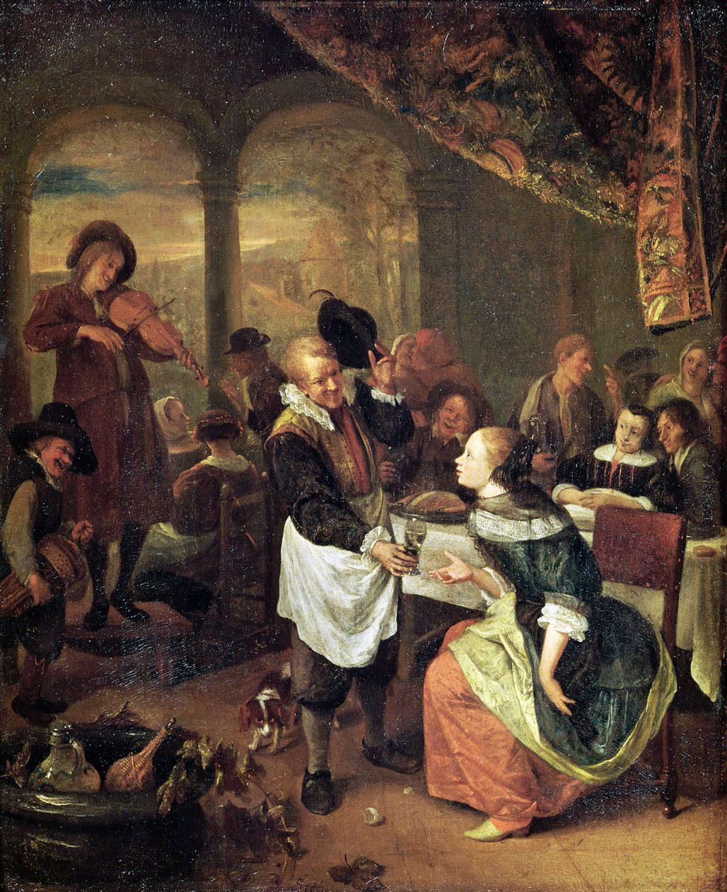 Den galante krovært af Jan Havickszoon Steen