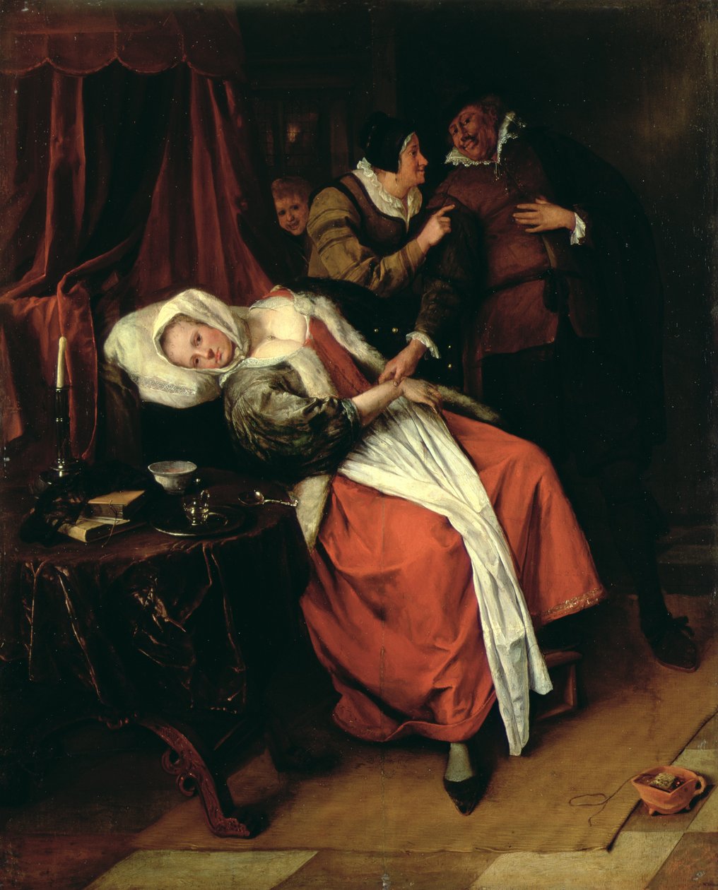 Patienten og lægen, 1660