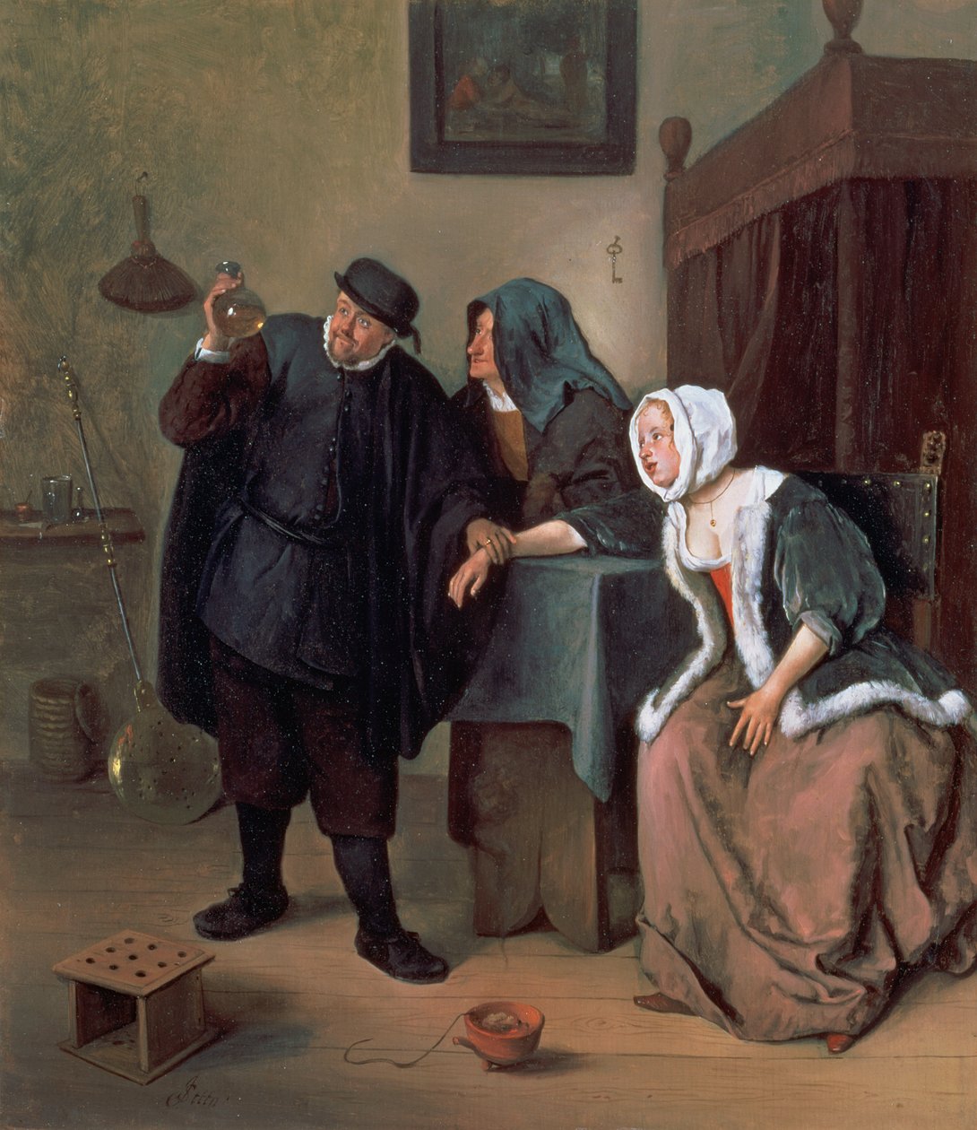 Lægebesøget af Jan Havickszoon Steen