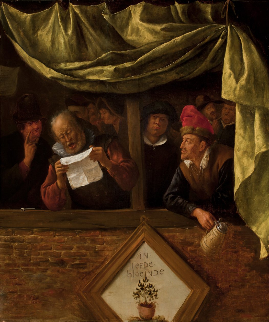 Retorikerne, ca. 1655 af Jan Havickszoon Steen