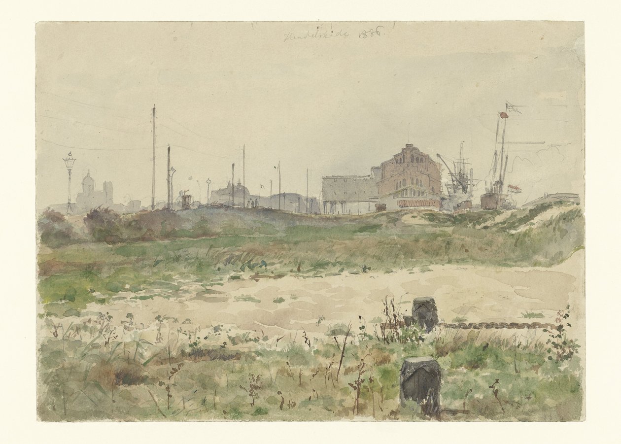 Handelskade, Amsterdam af Jan Hoynck van Papendrecht
