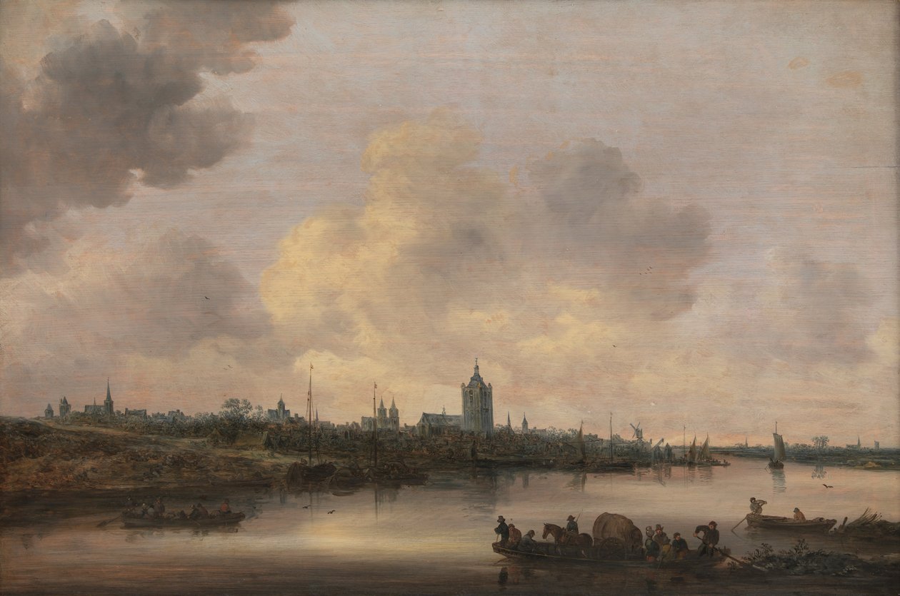 Udsigt over byen Arnhem, 1646 af Jan Josefsz Goyen van