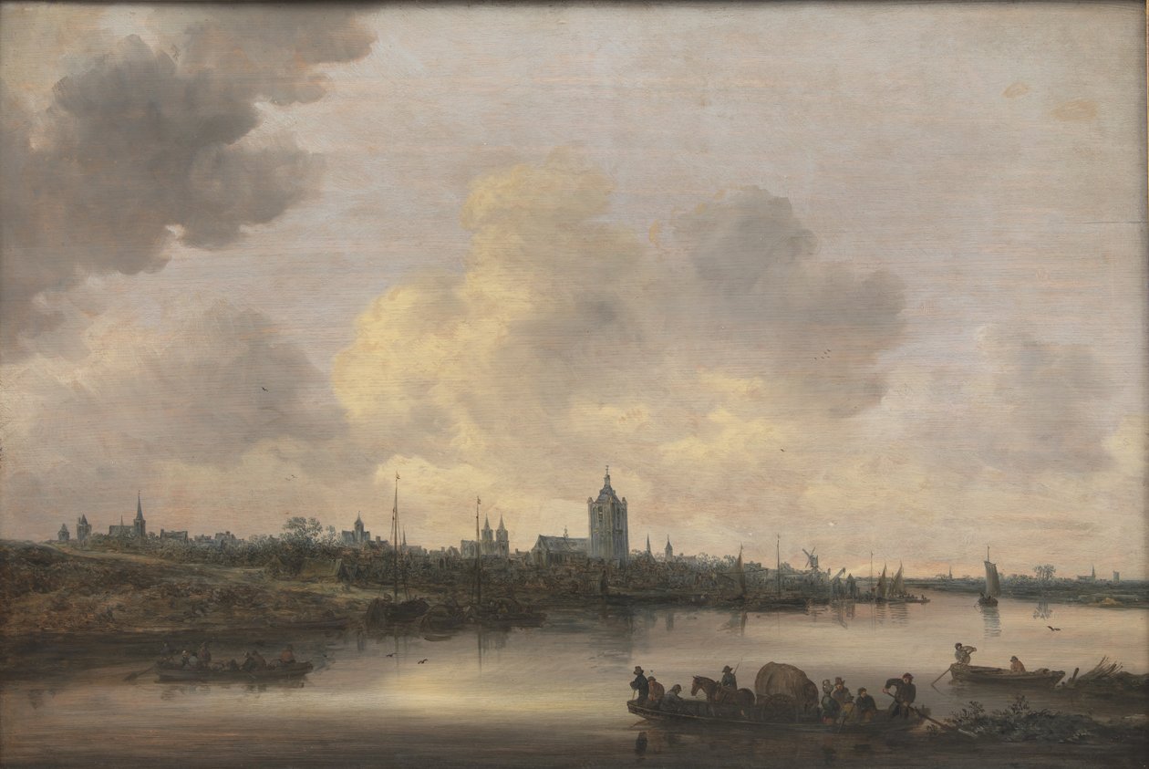 Udsigt over byen Arnhem af Jan Josefsz van Goyen