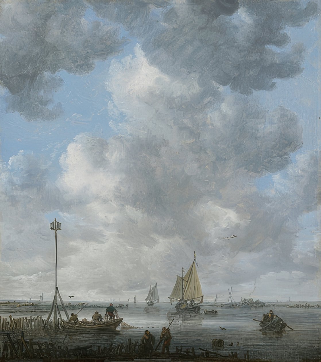Stilheden. Omkring 1646-50 af Jan Josephsz van Goyen