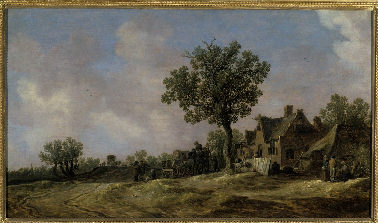 Værtshus på en landevej, 1620 af Jan Josephsz van Goyen