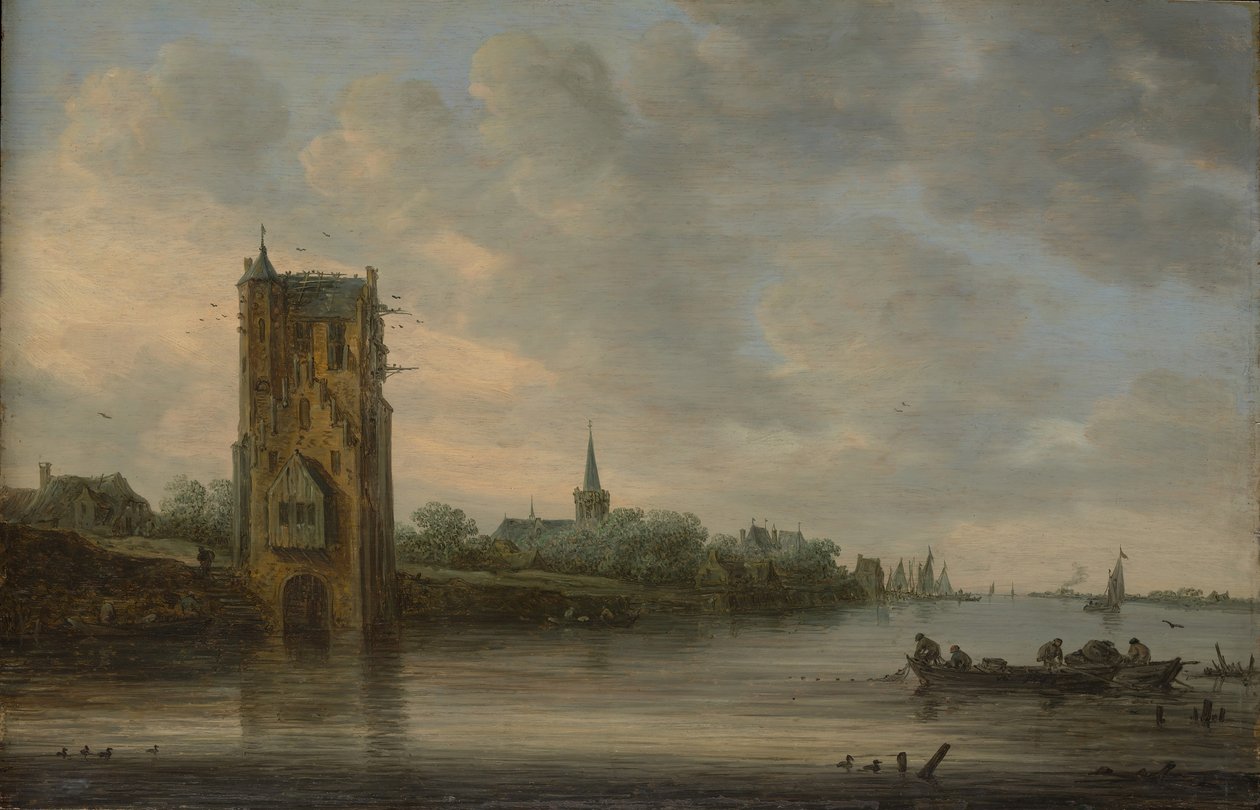 Pelkus-porten nær Utrecht, 1646. af Jan Josephsz van Goyen