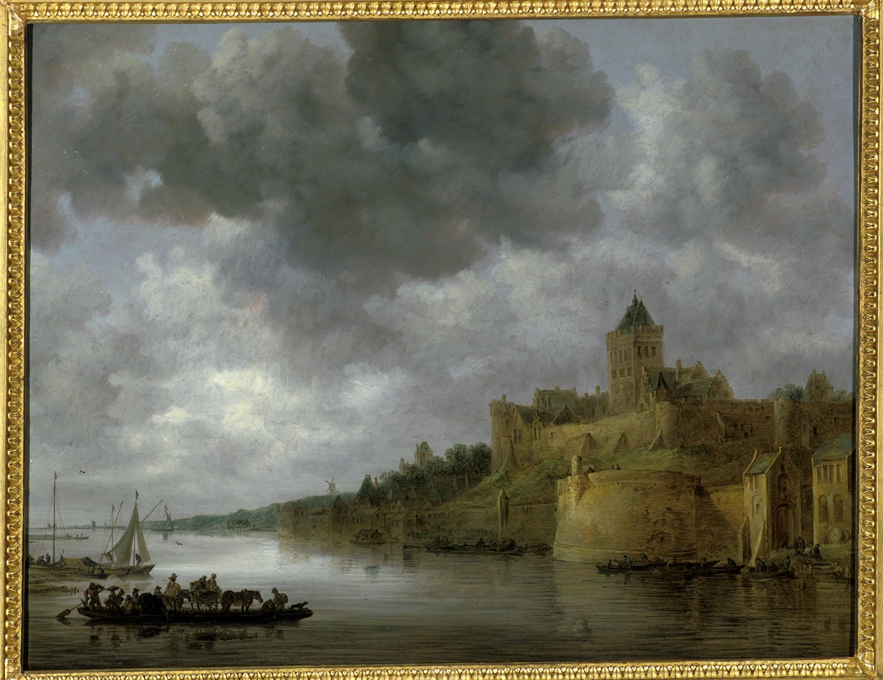 Valkhof i Nymwegen, 1642 af Jan Josephsz van Goyen