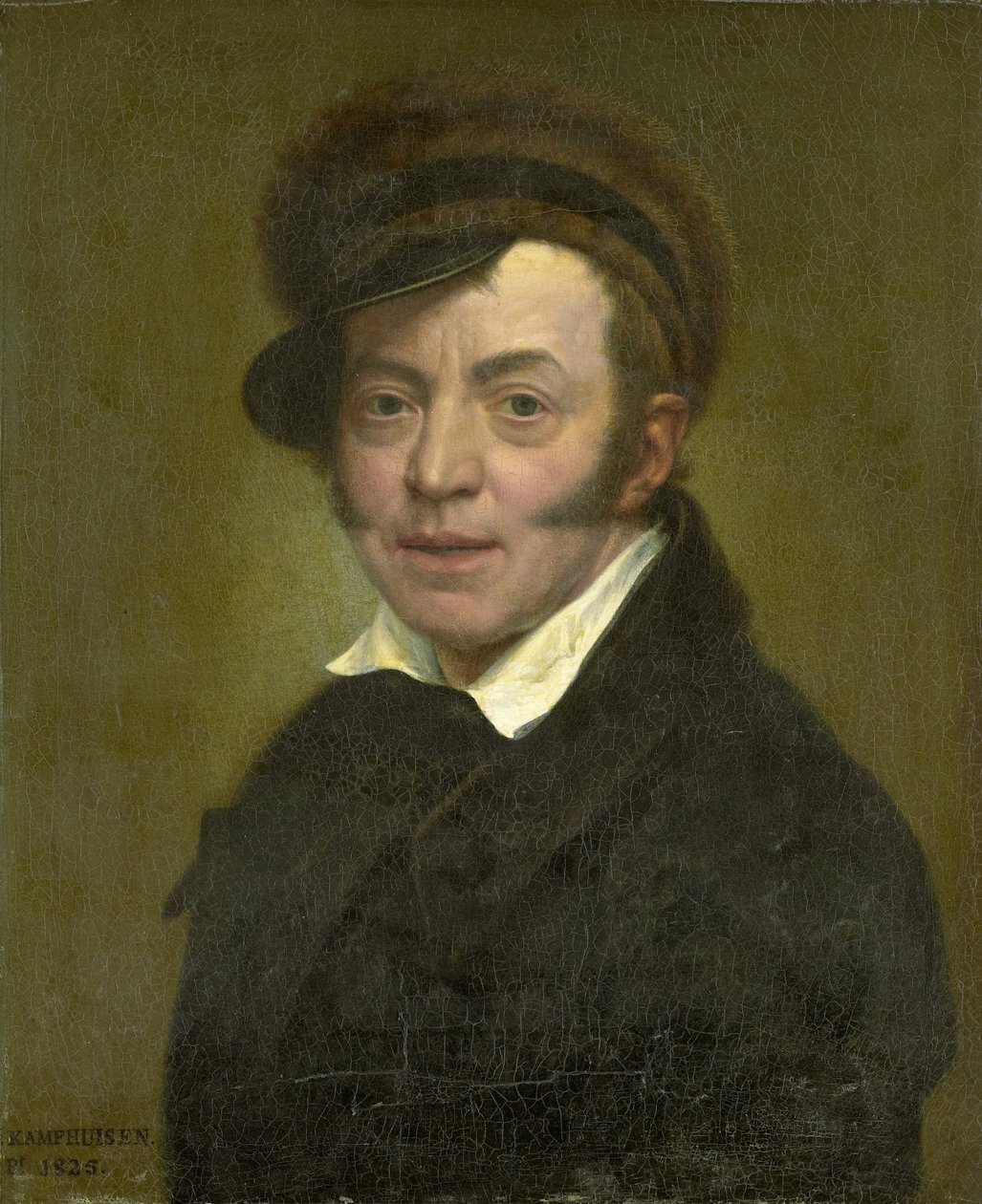 Selvportræt af Jan Kamphuijsen