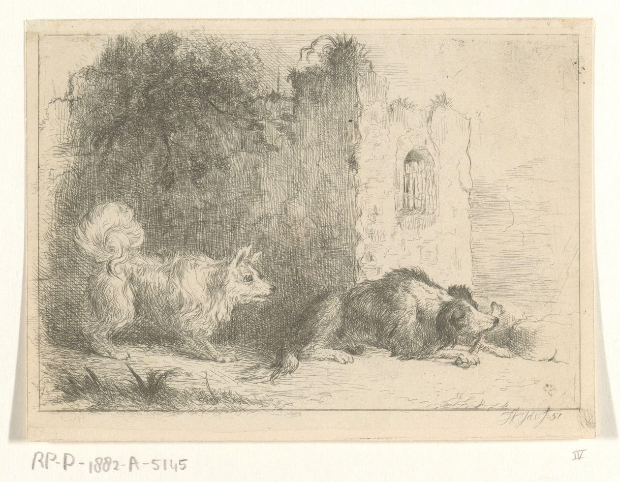 To hunde af Jan Karel Jacob de Jonge