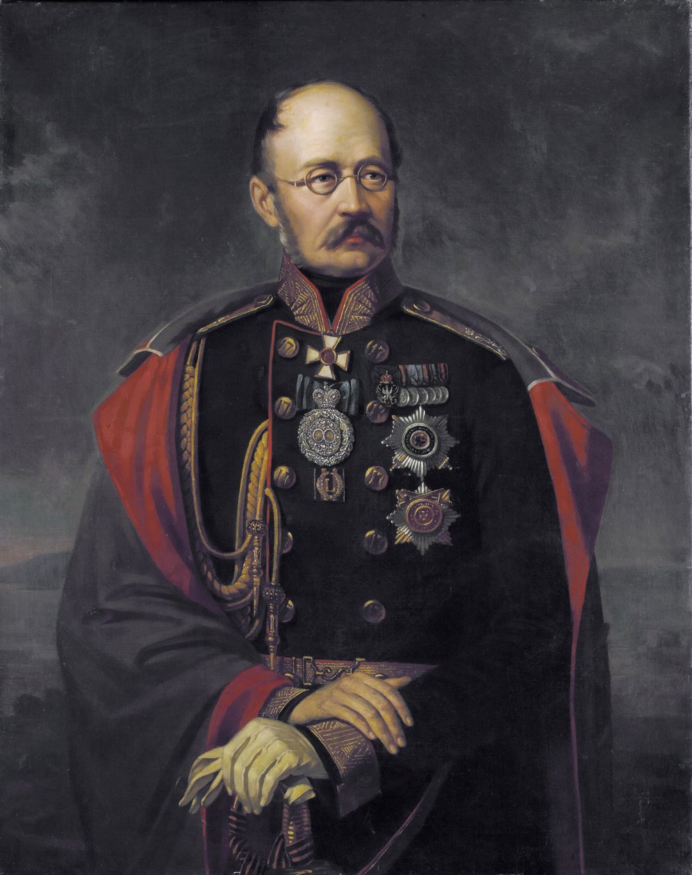 Prins Mikhail Dmitrievich Gorchakov af Jan Ksawery Kaniewski