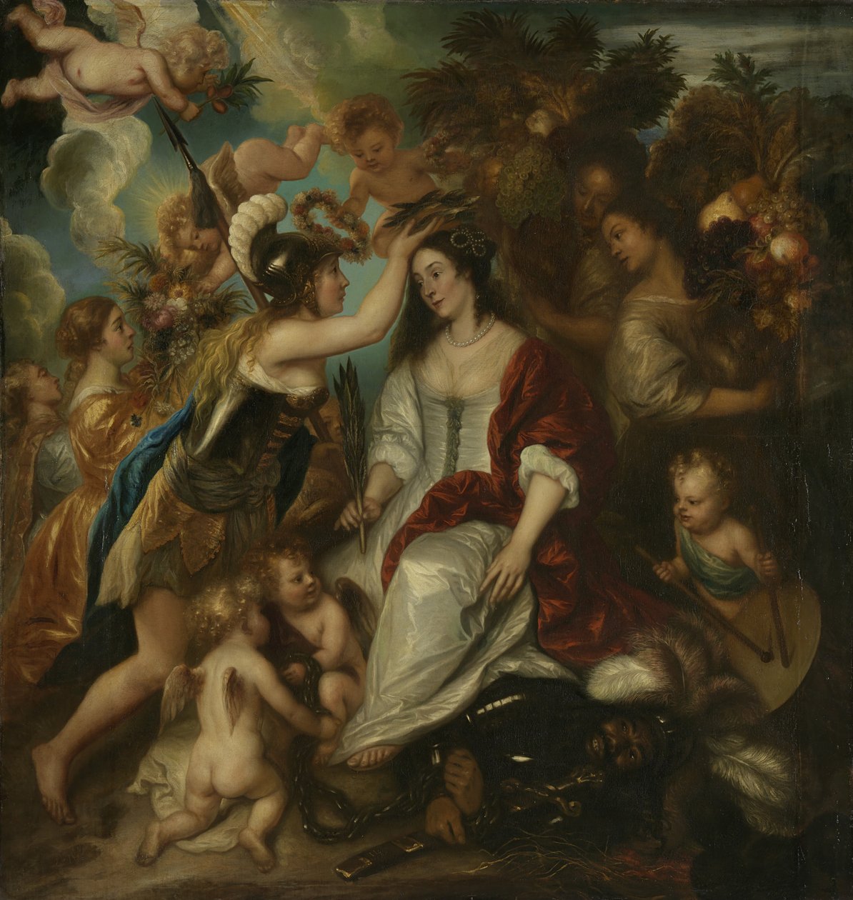 Allegory of Peace, 1652 af Jan Lievens