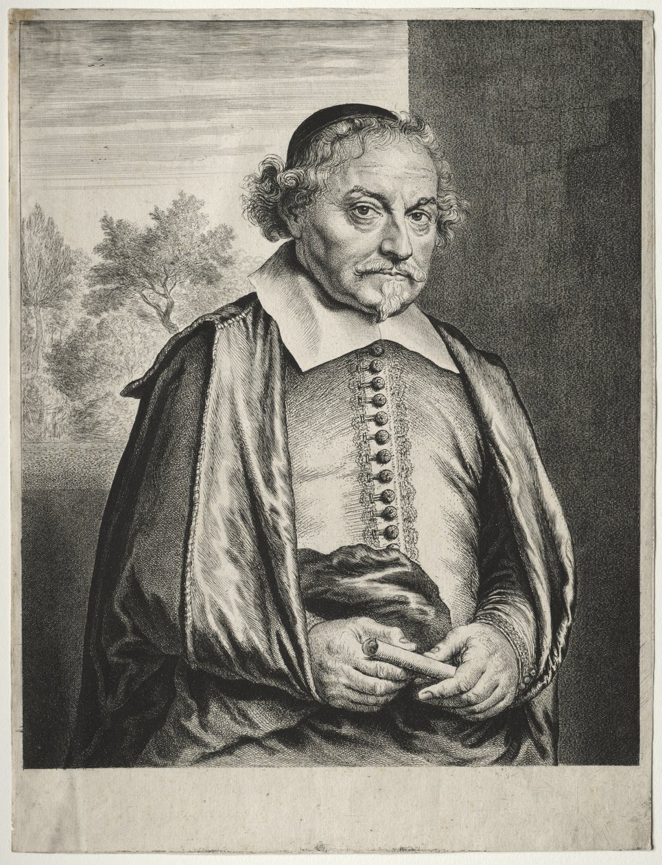 Justus Vondel af Jan Lievens