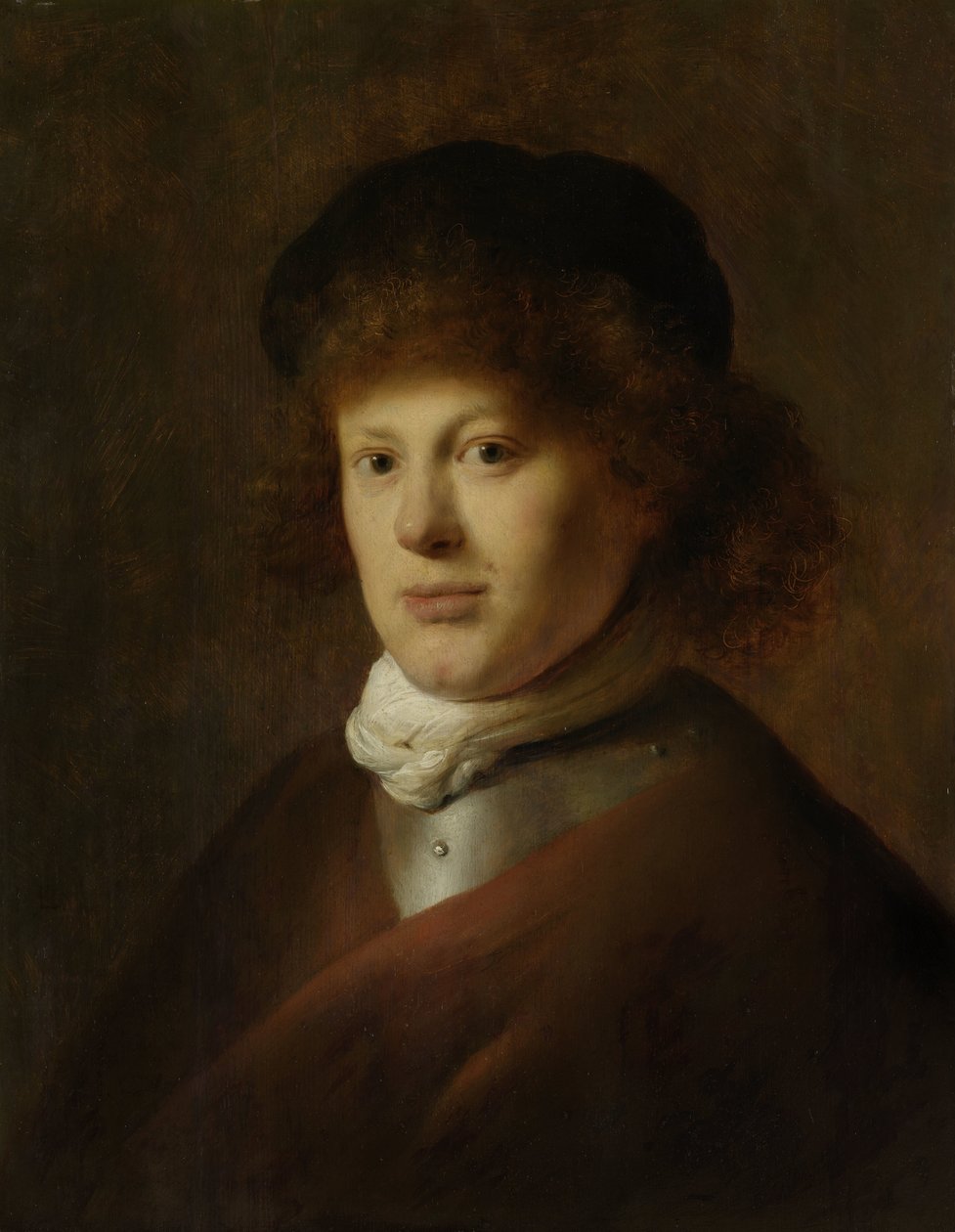 Portræt af Rembrandt van Rijn Portræt af Rembrandt af Jan Lievens