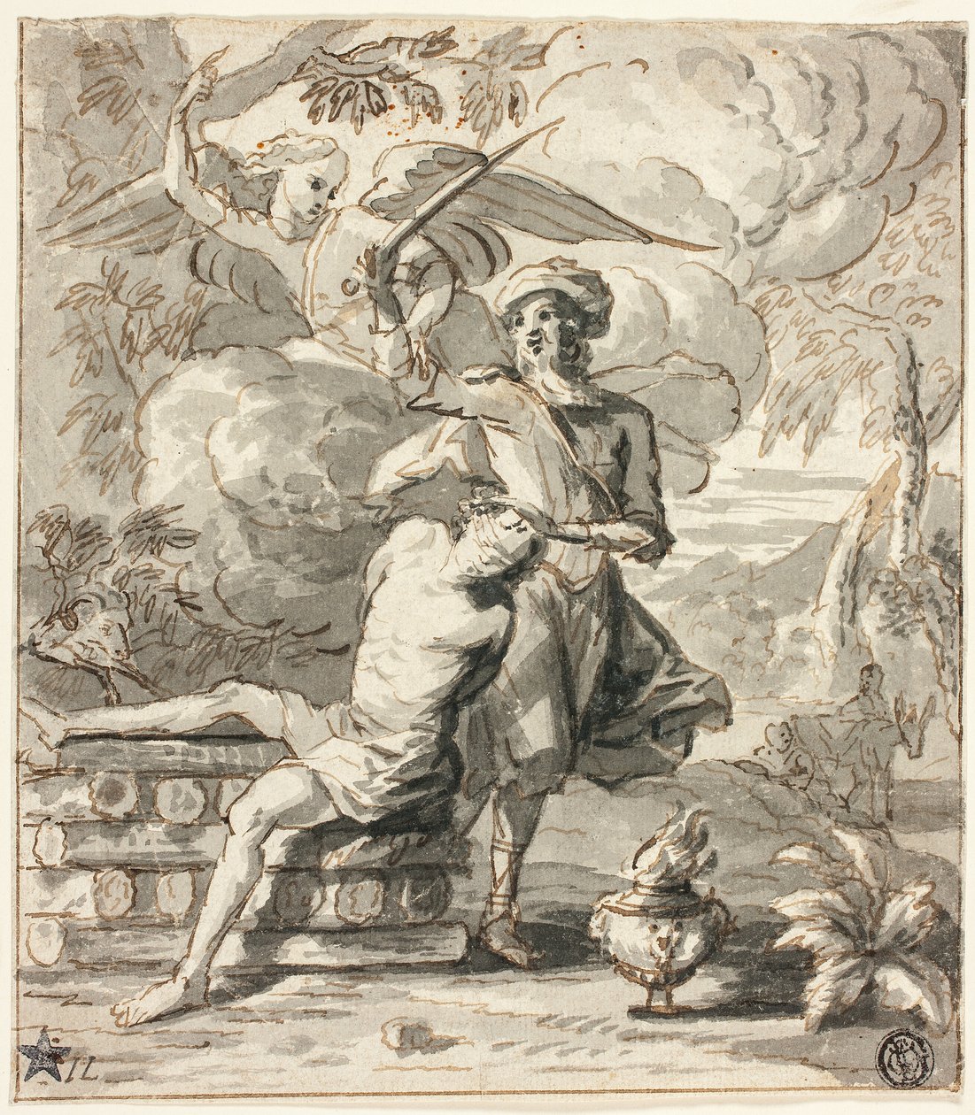 Abrahams offer af Jan Lievens