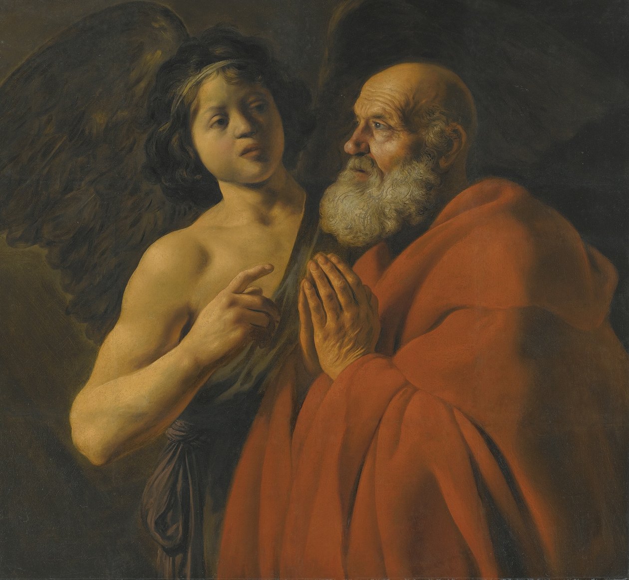 Sankt Peter løsladt fra fængslet af Jan Lievens