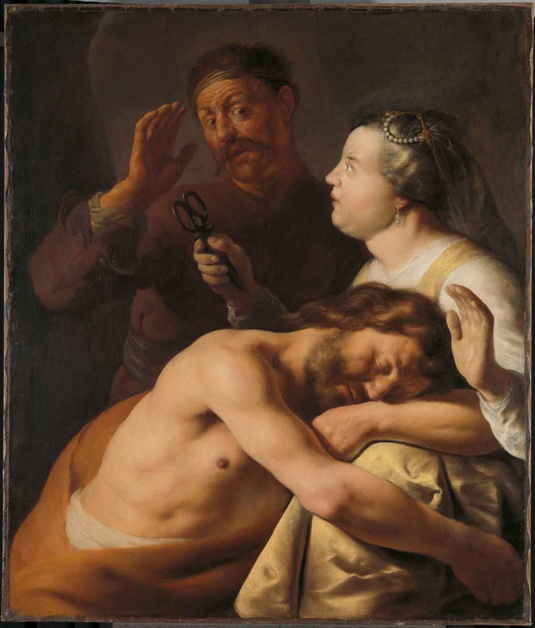 Samson og Delila af Jan Lievens