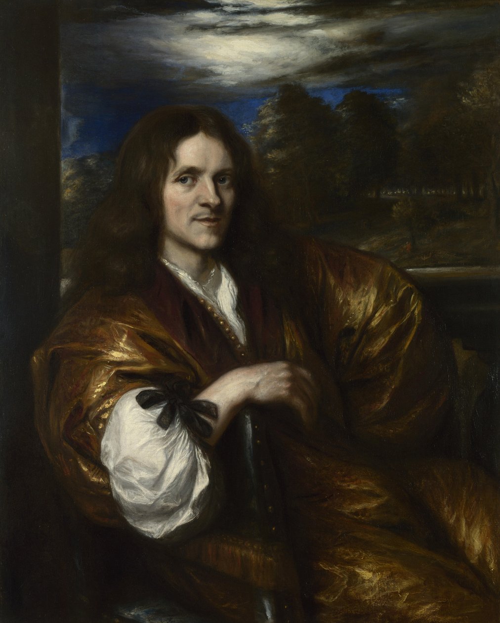 Selvportræt, ca 1638 af Jan Lievens