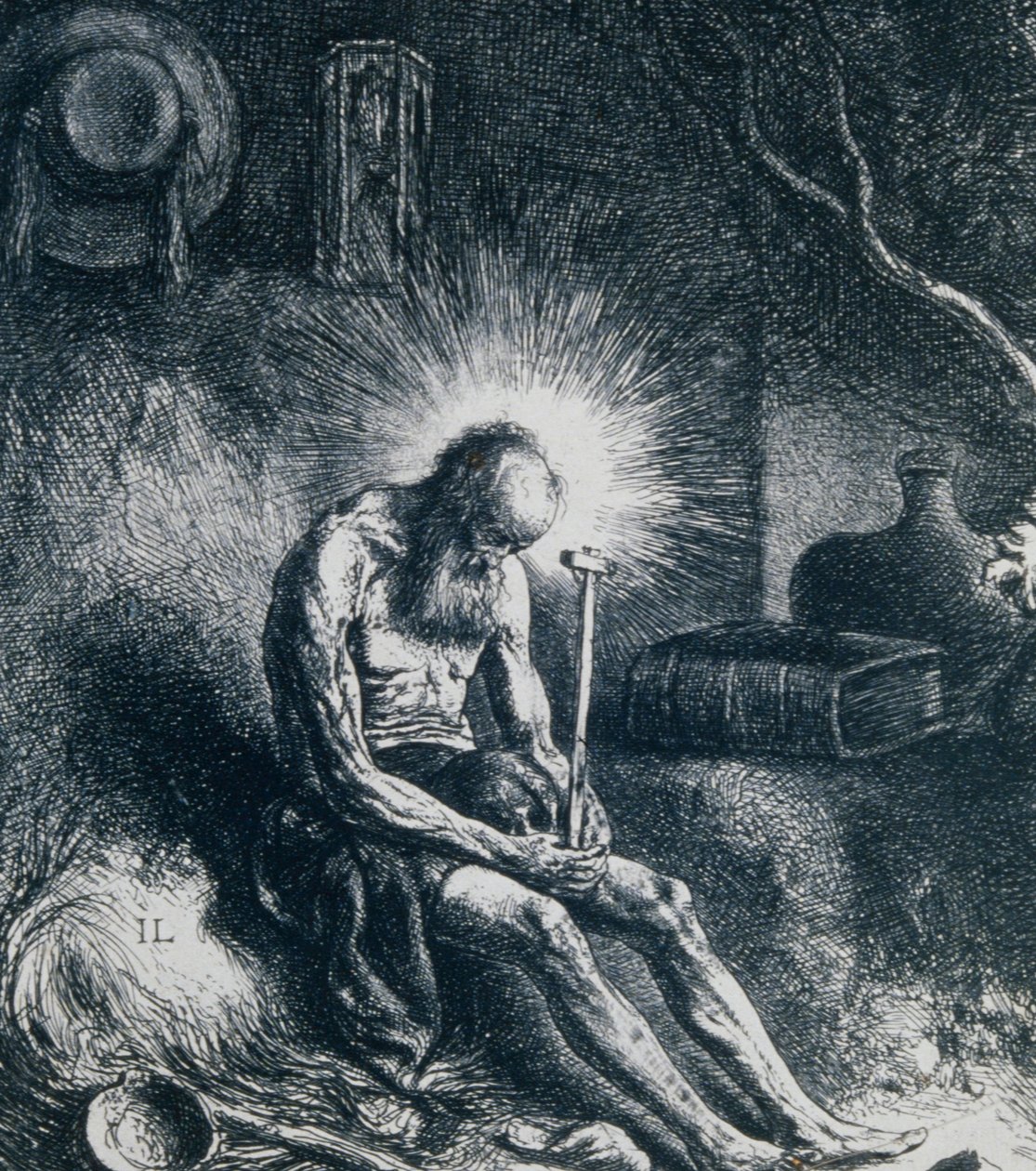 Sankt Hieronymus af Jan Lievens