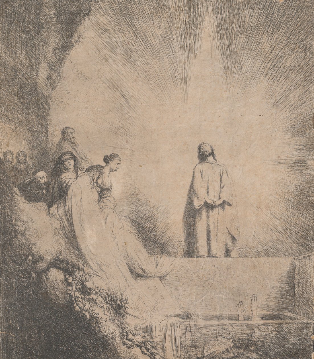 Lazarus opstandelse, 1620-74. af Jan Lievens