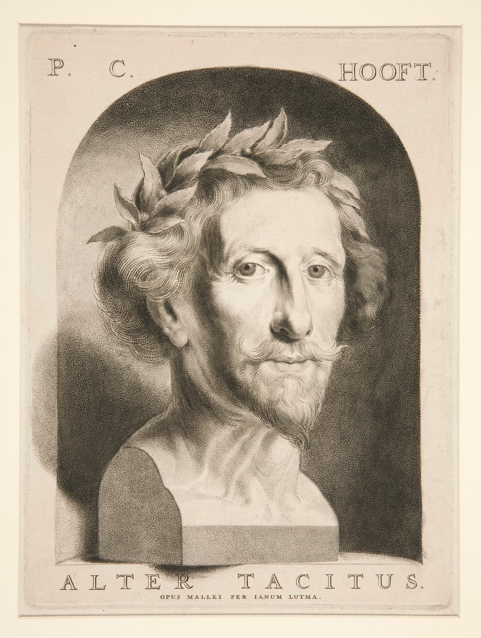 Pieter Cornelisz. Hoved (1581-1647) af Jan Lutma The Younger