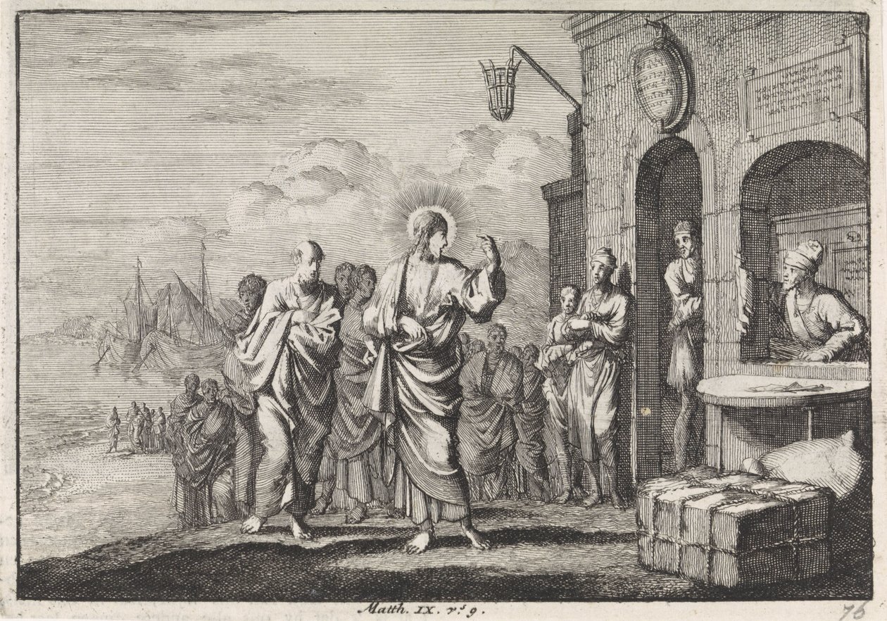 Matthæus’ kald af Jan Luyken