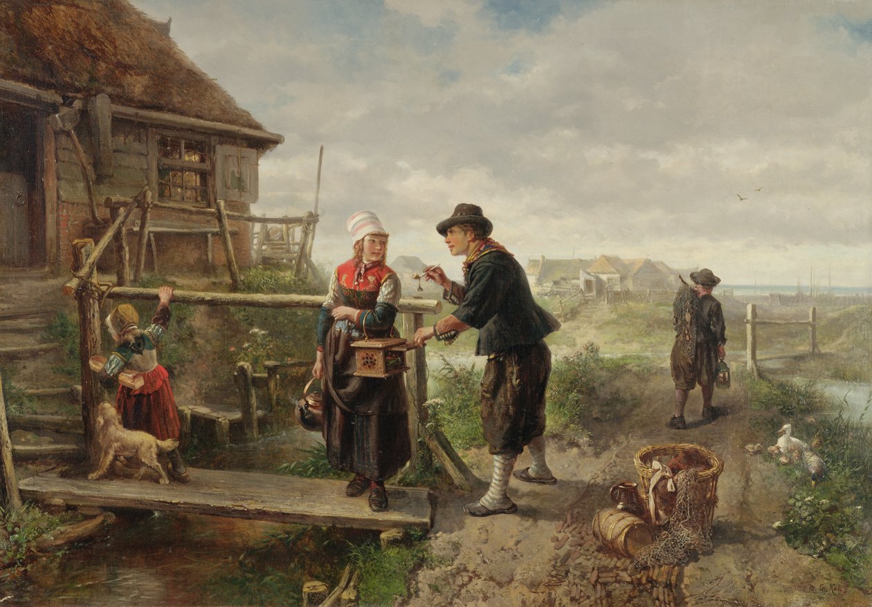 Tænde et rør af Jan Mari Henri Ten Kate