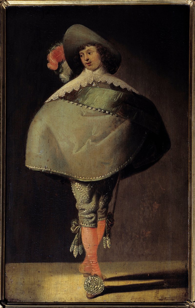 En ung herre. Maleri af Jan Martszen de Jonge (1609 - 1647) af Jan Martszen de Jonge