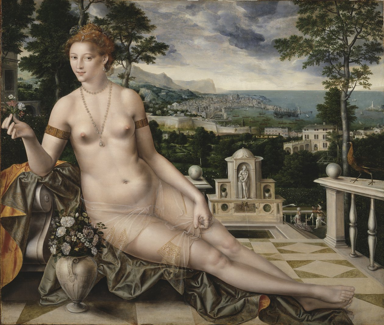Venus af Cythera, 1561 af Jan Massys or Metsys