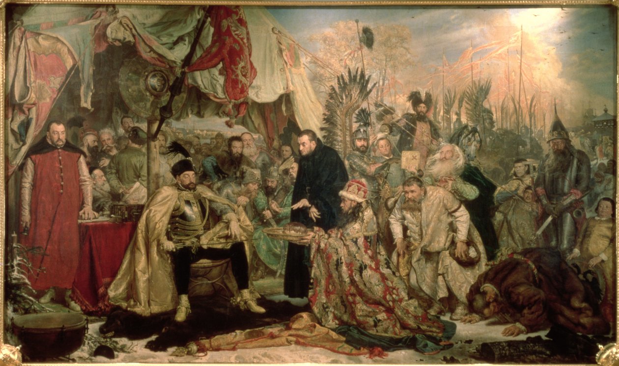 Badehus i Pskov, 1872 af Jan Alojzy Matejko