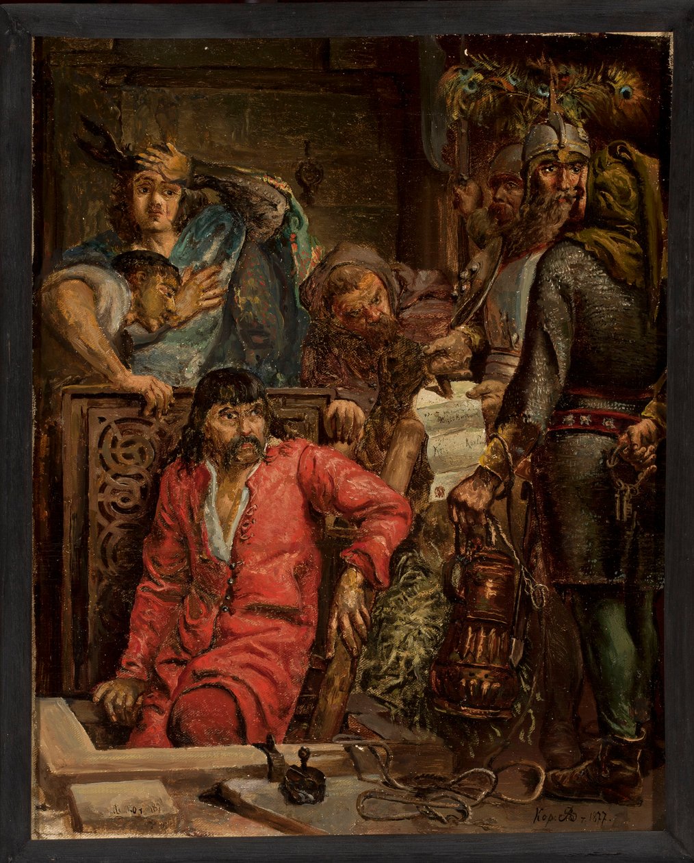 Maćko Borkowic af Jan Matejko