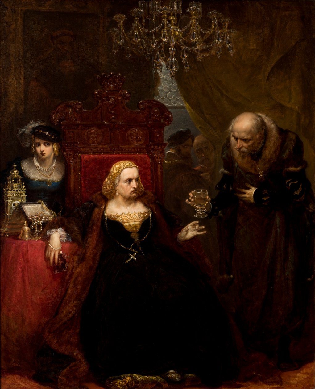 Forgiftning af dronning Bona af Jan Matejko