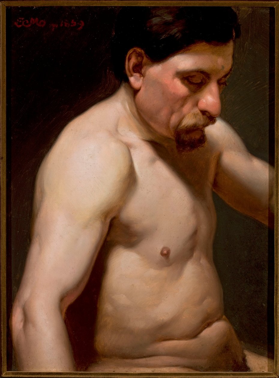 Mænds halvnummer af Jan Matejko