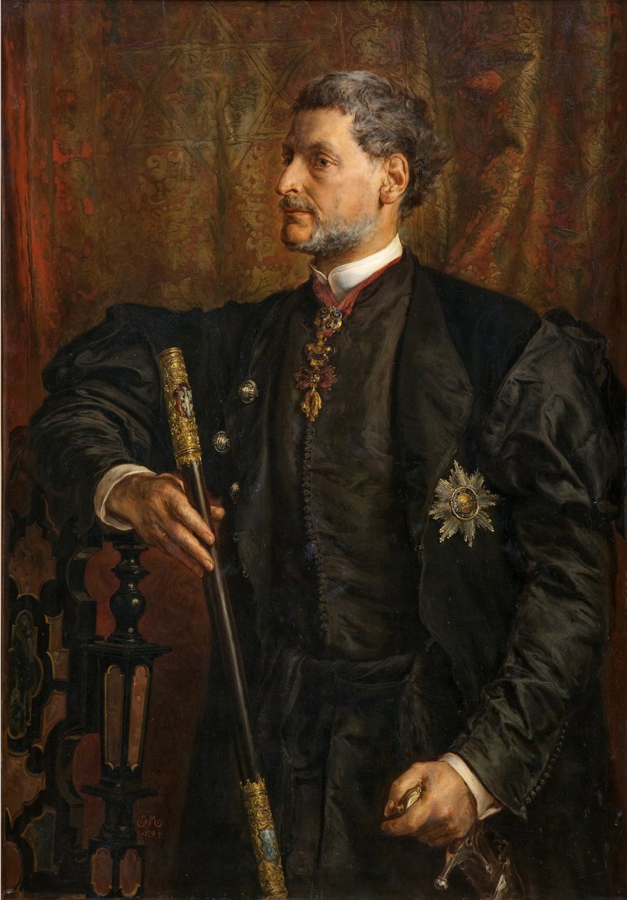 Portræt af Alfred Potocki af Jan Matejko