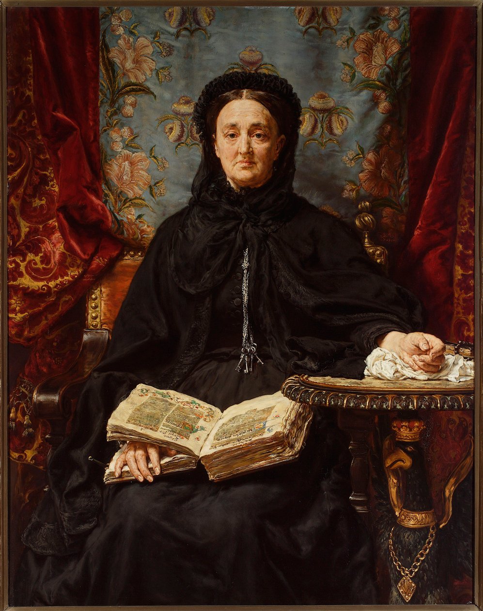 Portræt af Katarzyna Potocka, født Branicki (1825–1907), hustru til Adam af Jan Matejko