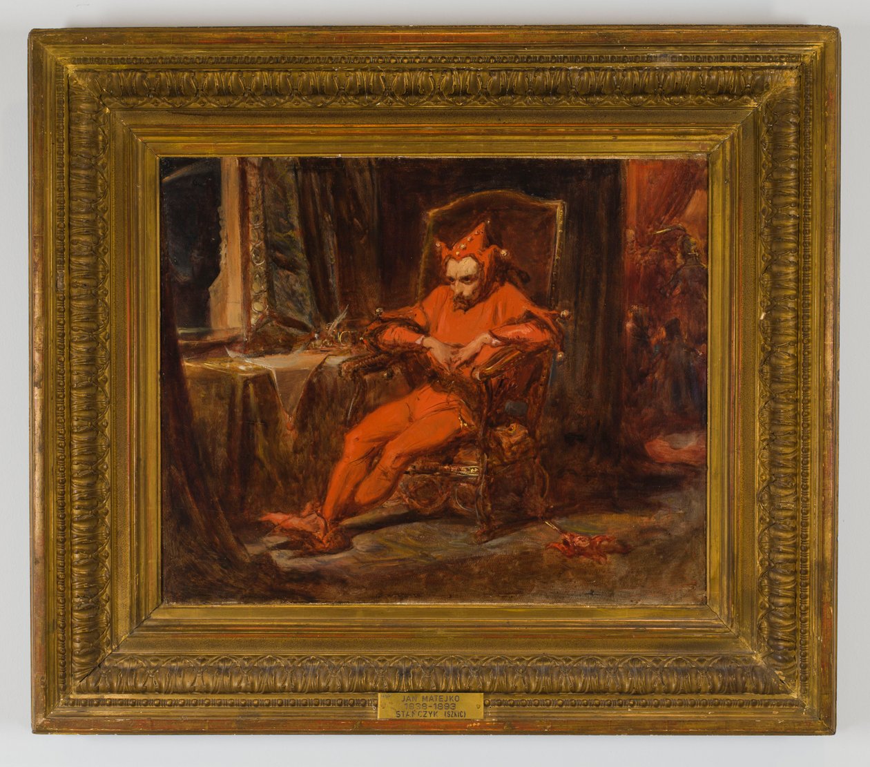 Skitse til „Stańczyk“ af Jan Matejko