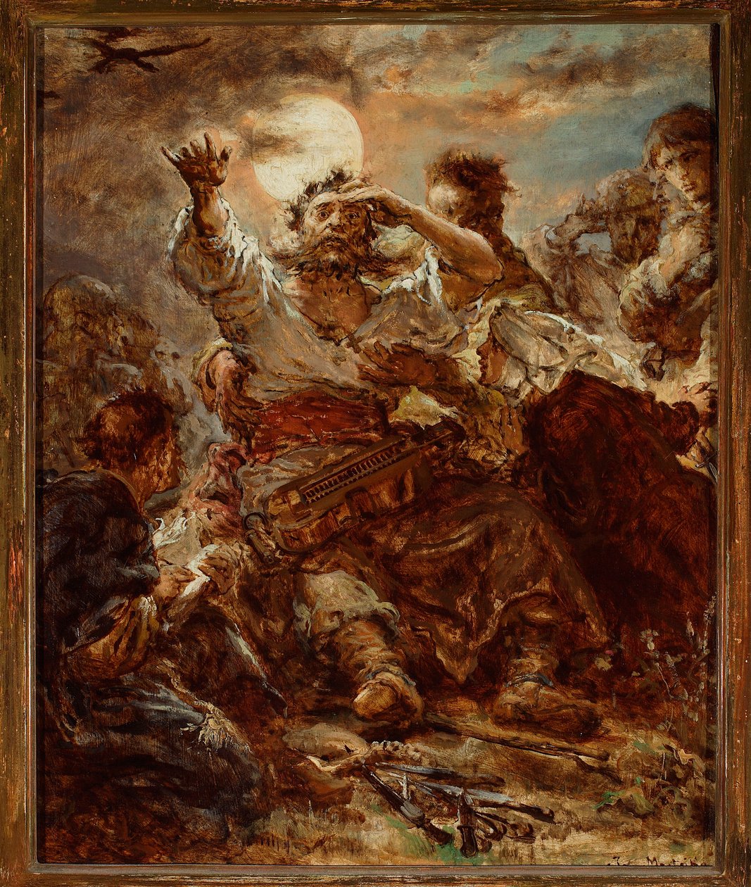 Skitse til maleriet „Wernyhora“ af Jan Matejko