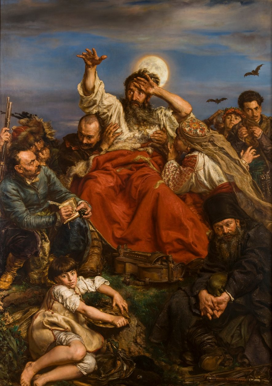 Wernyhora af Jan Matejko