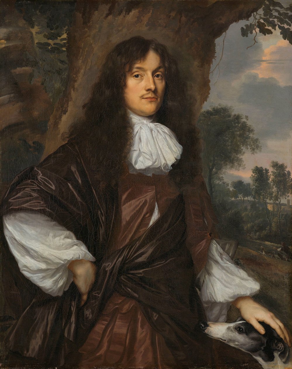 Portræt af Jacob de Witte, Lord of Haamstede af Jan Mijtens